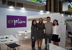 Stand de Explum, grandes productores y comercializadores de ciruela y otras frutas de hueso de Badajoz.